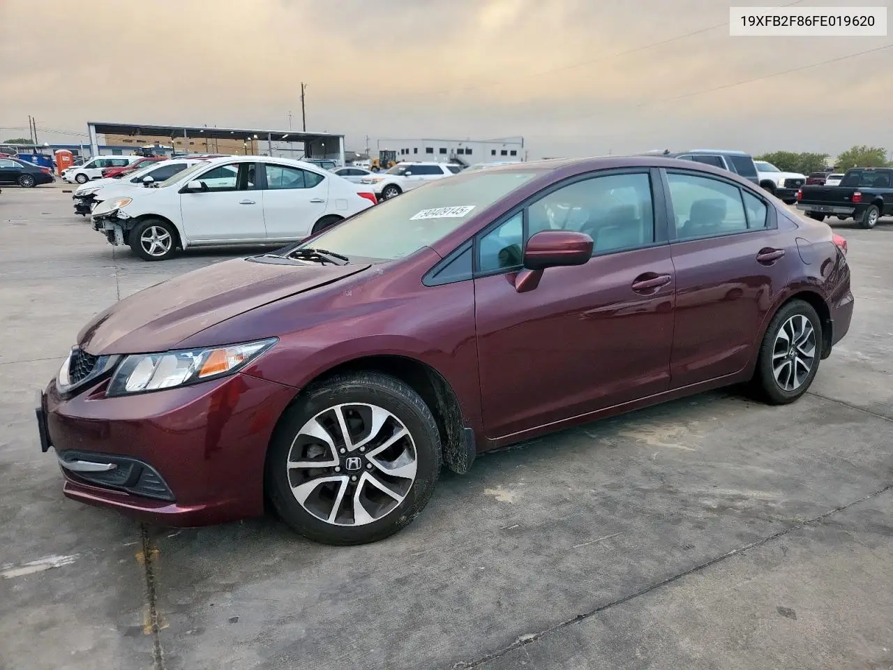 19XFB2F86FE019620 2015 Honda Civic Ex