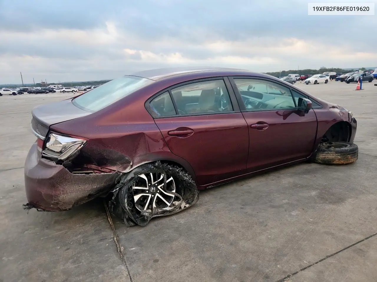 19XFB2F86FE019620 2015 Honda Civic Ex
