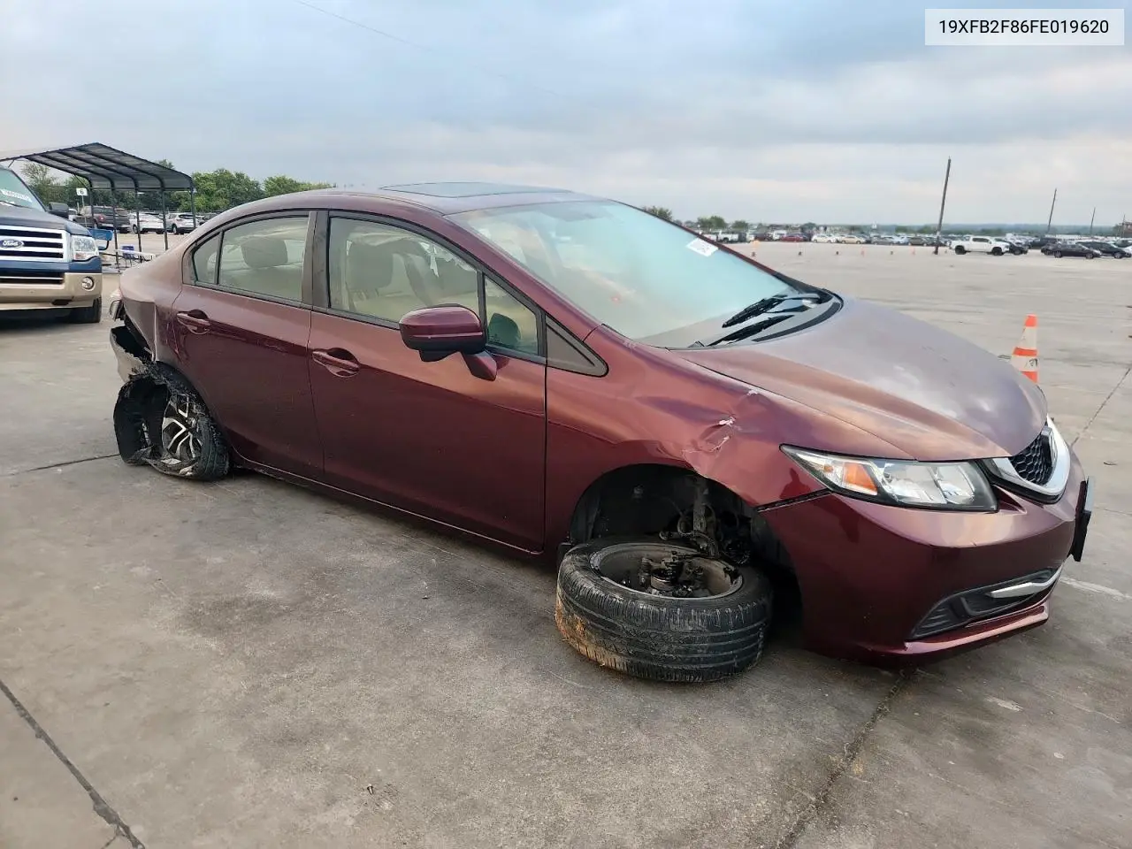 19XFB2F86FE019620 2015 Honda Civic Ex