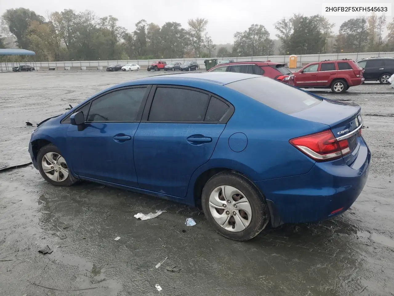 2HGFB2F5XFH545633 2015 Honda Civic Lx