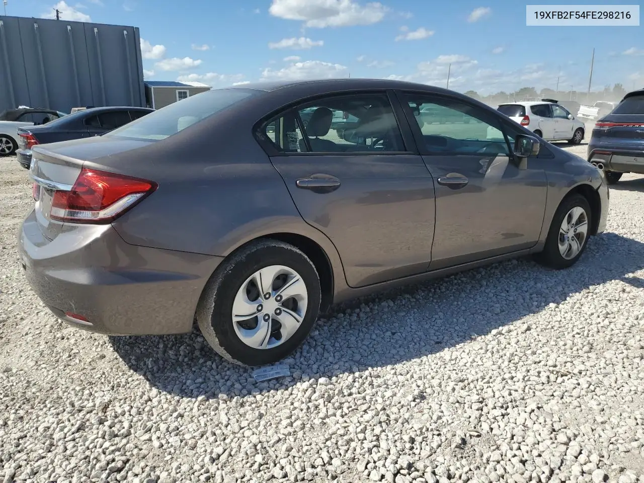 19XFB2F54FE298216 2015 Honda Civic Lx