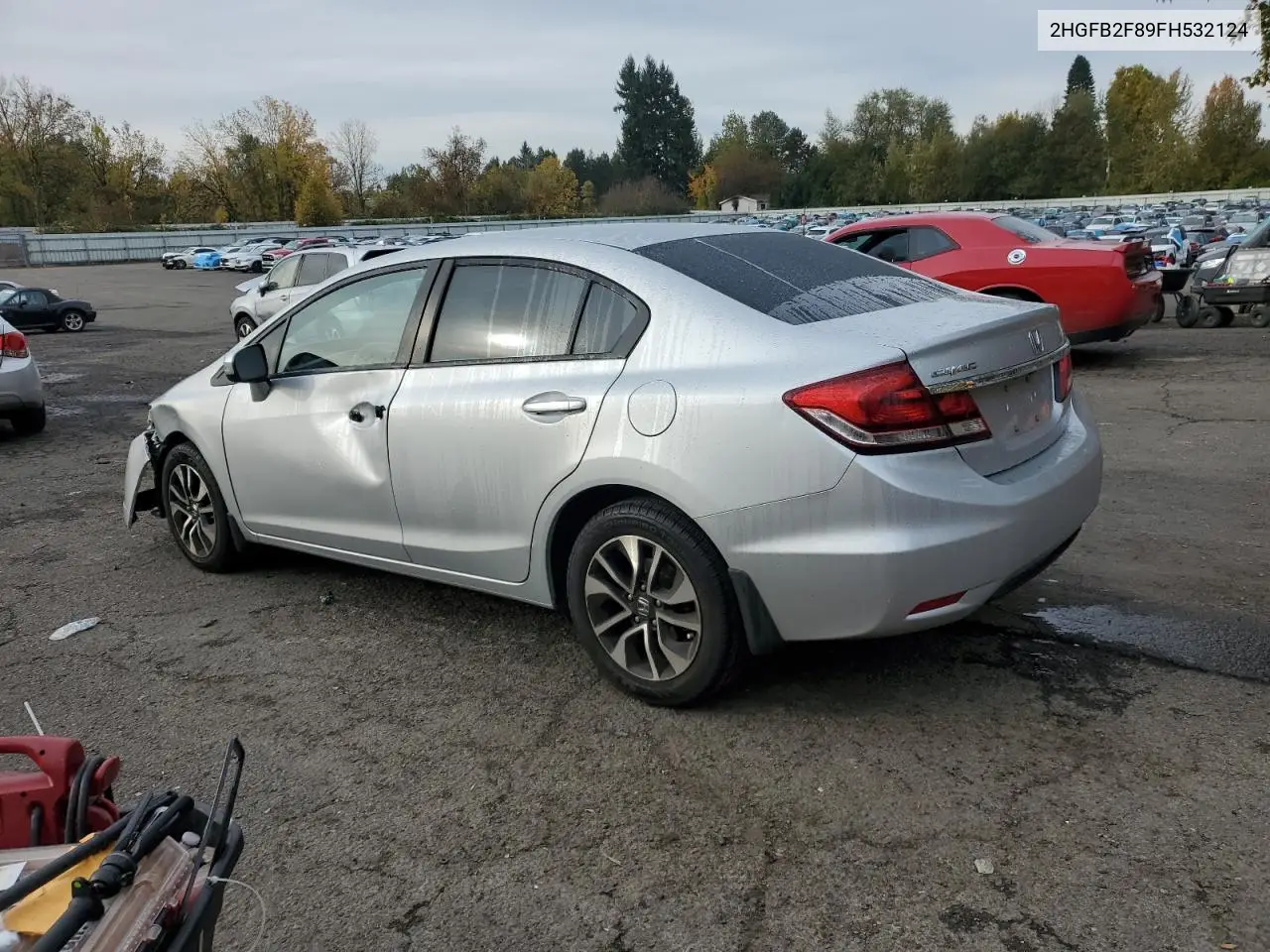 2HGFB2F89FH532124 2015 Honda Civic Ex