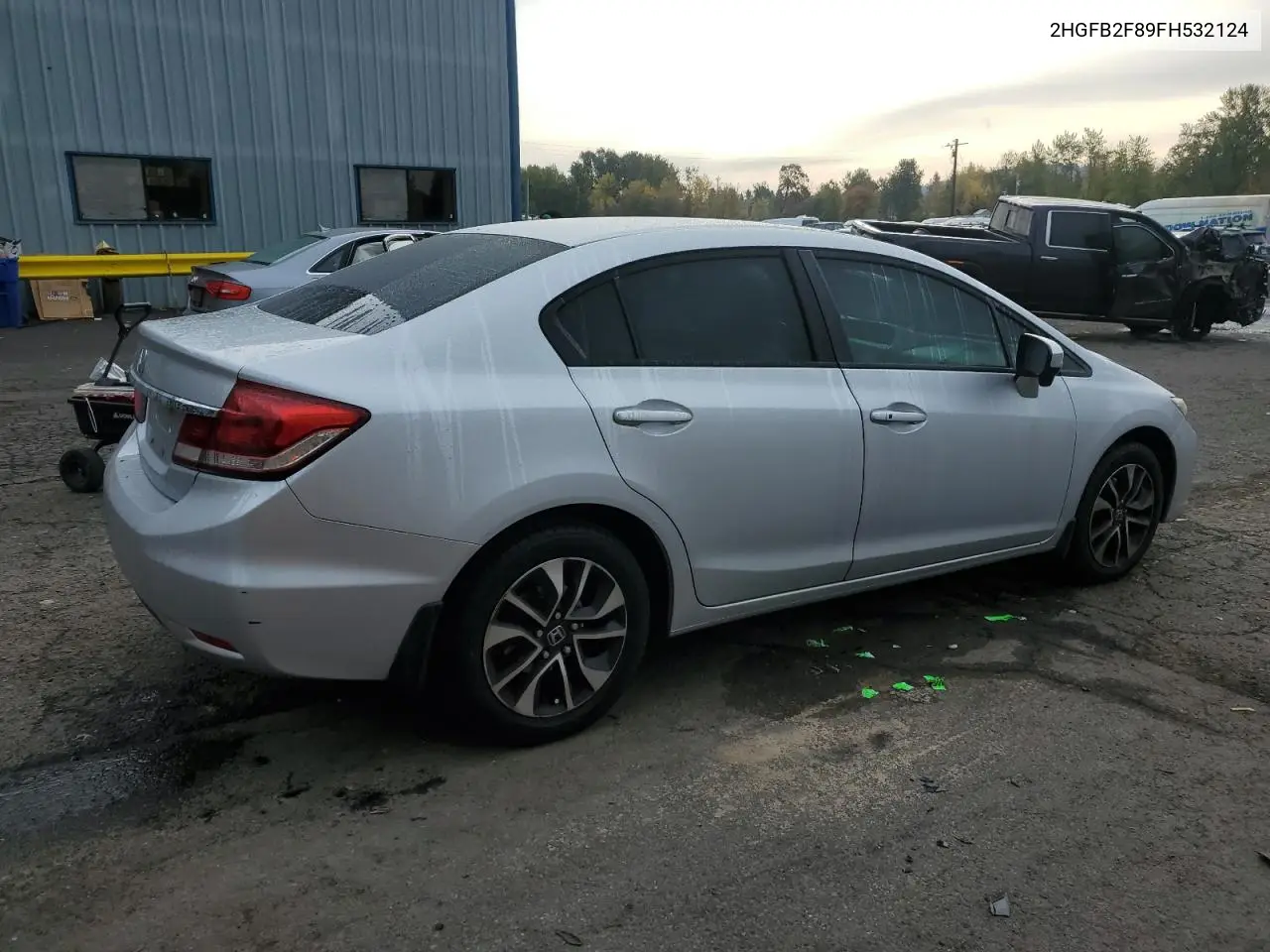 2HGFB2F89FH532124 2015 Honda Civic Ex