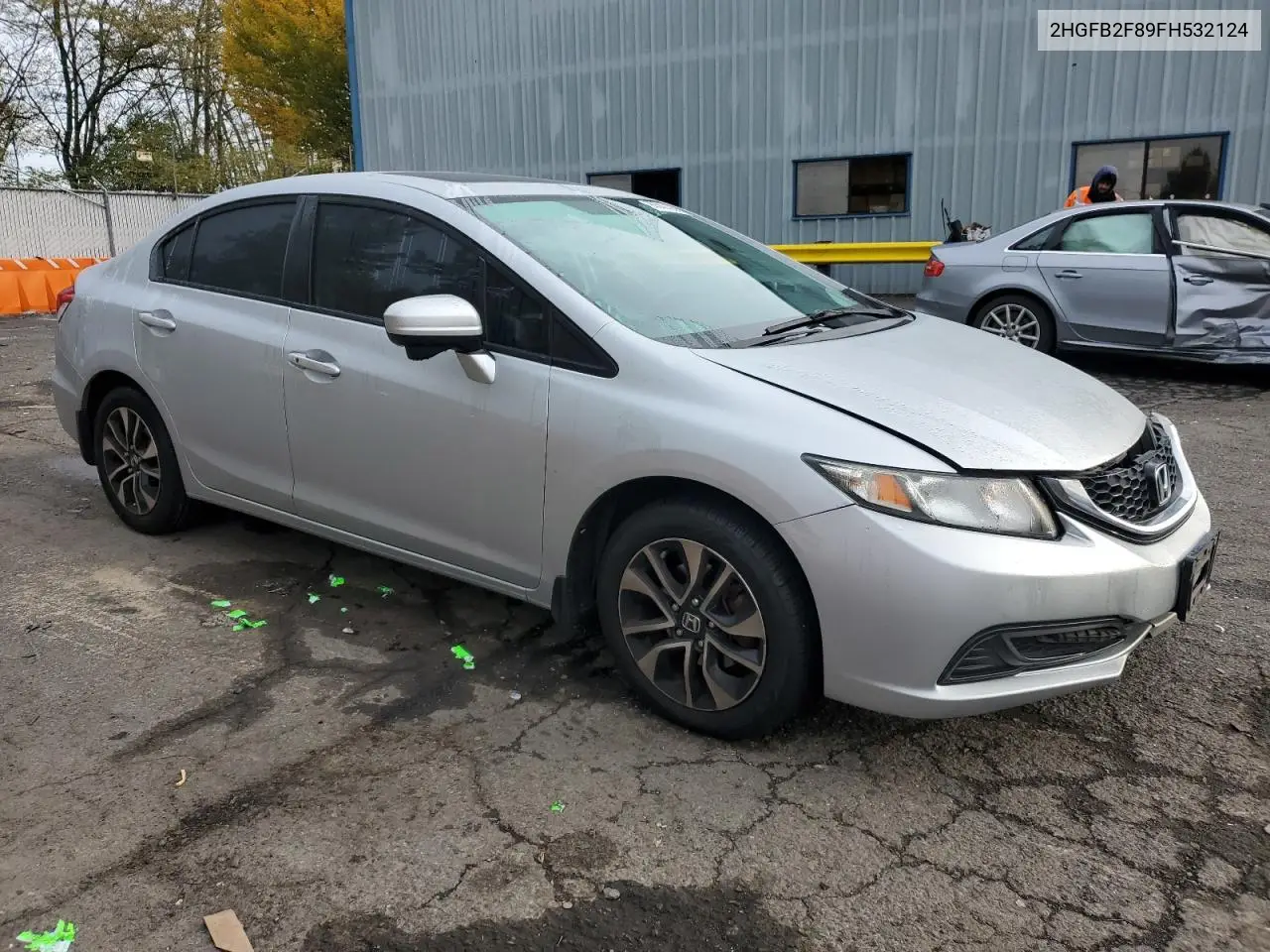 2HGFB2F89FH532124 2015 Honda Civic Ex