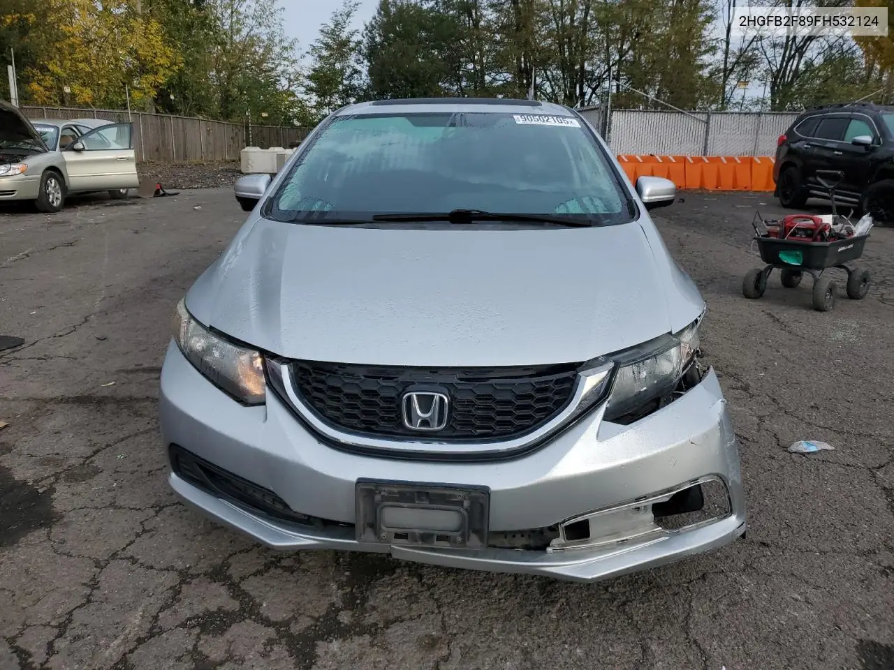 2HGFB2F89FH532124 2015 Honda Civic Ex