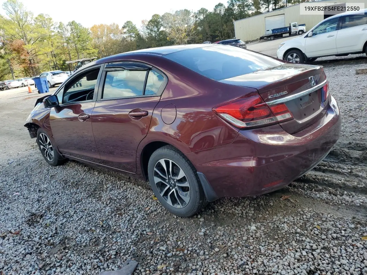 19XFB2F54FE212550 2015 Honda Civic Lx
