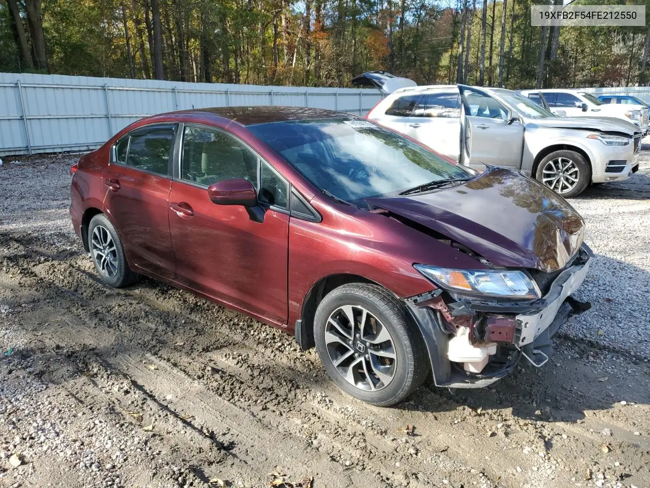 19XFB2F54FE212550 2015 Honda Civic Lx