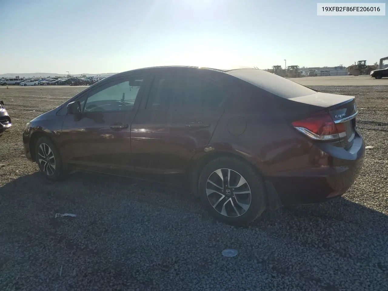 19XFB2F86FE206016 2015 Honda Civic Ex