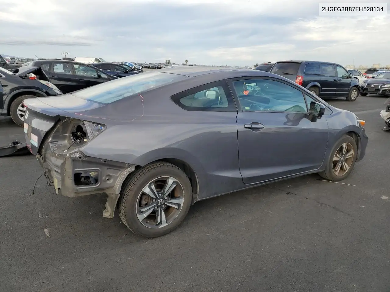 2HGFG3B87FH528134 2015 Honda Civic Ex