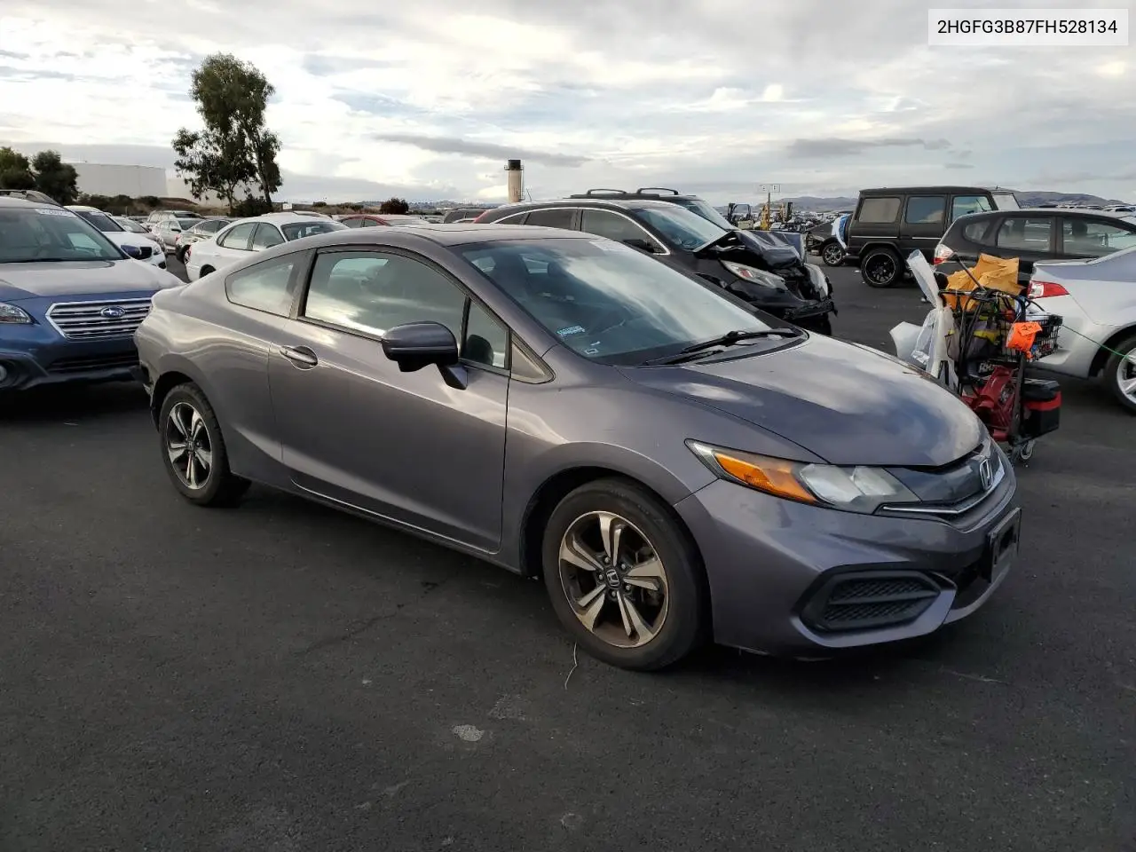 2HGFG3B87FH528134 2015 Honda Civic Ex