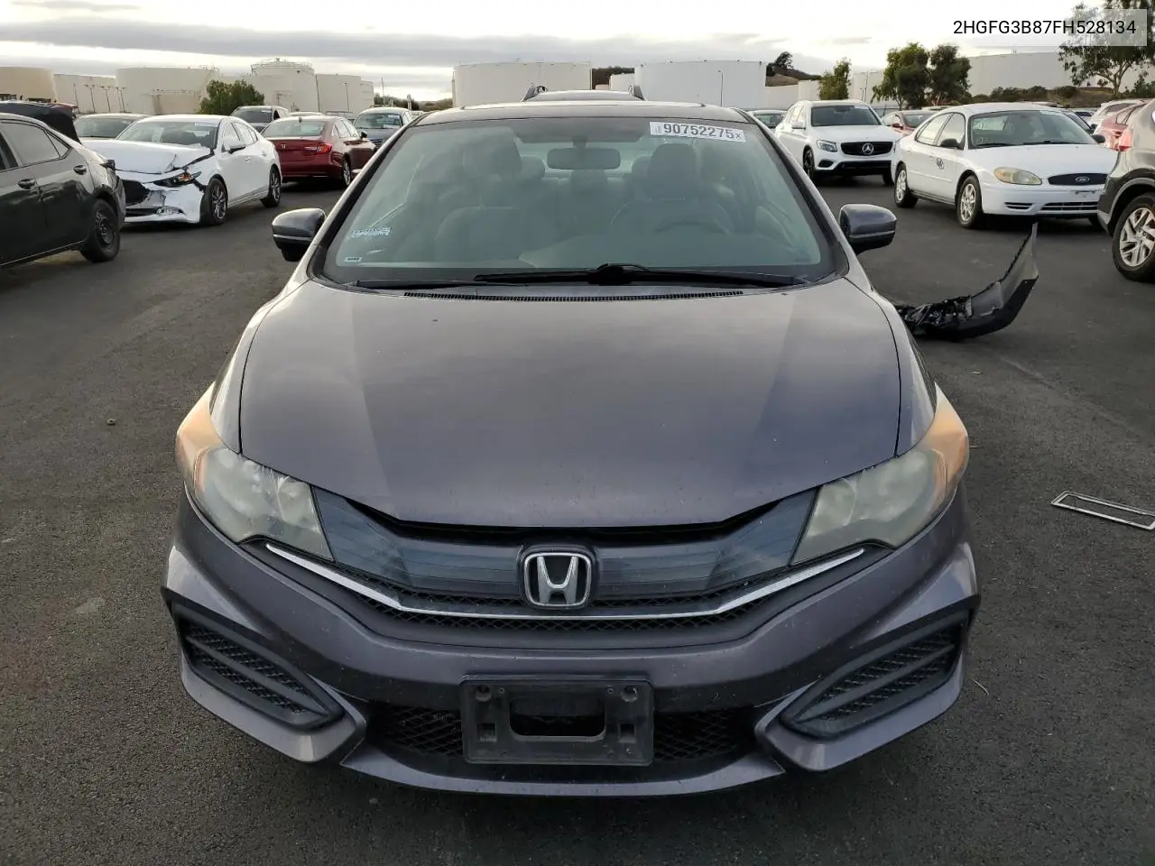 2HGFG3B87FH528134 2015 Honda Civic Ex
