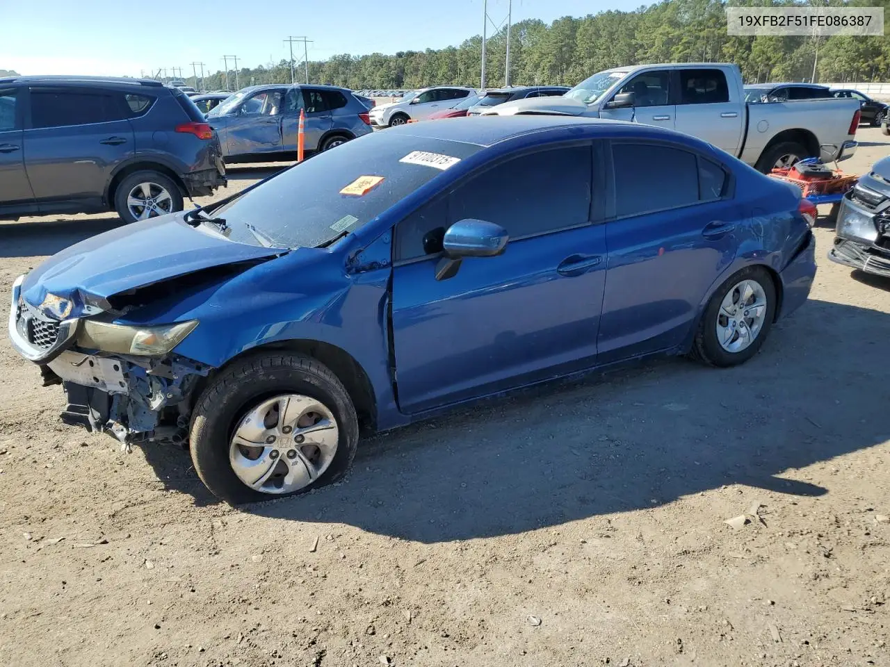 19XFB2F51FE086387 2015 Honda Civic Lx