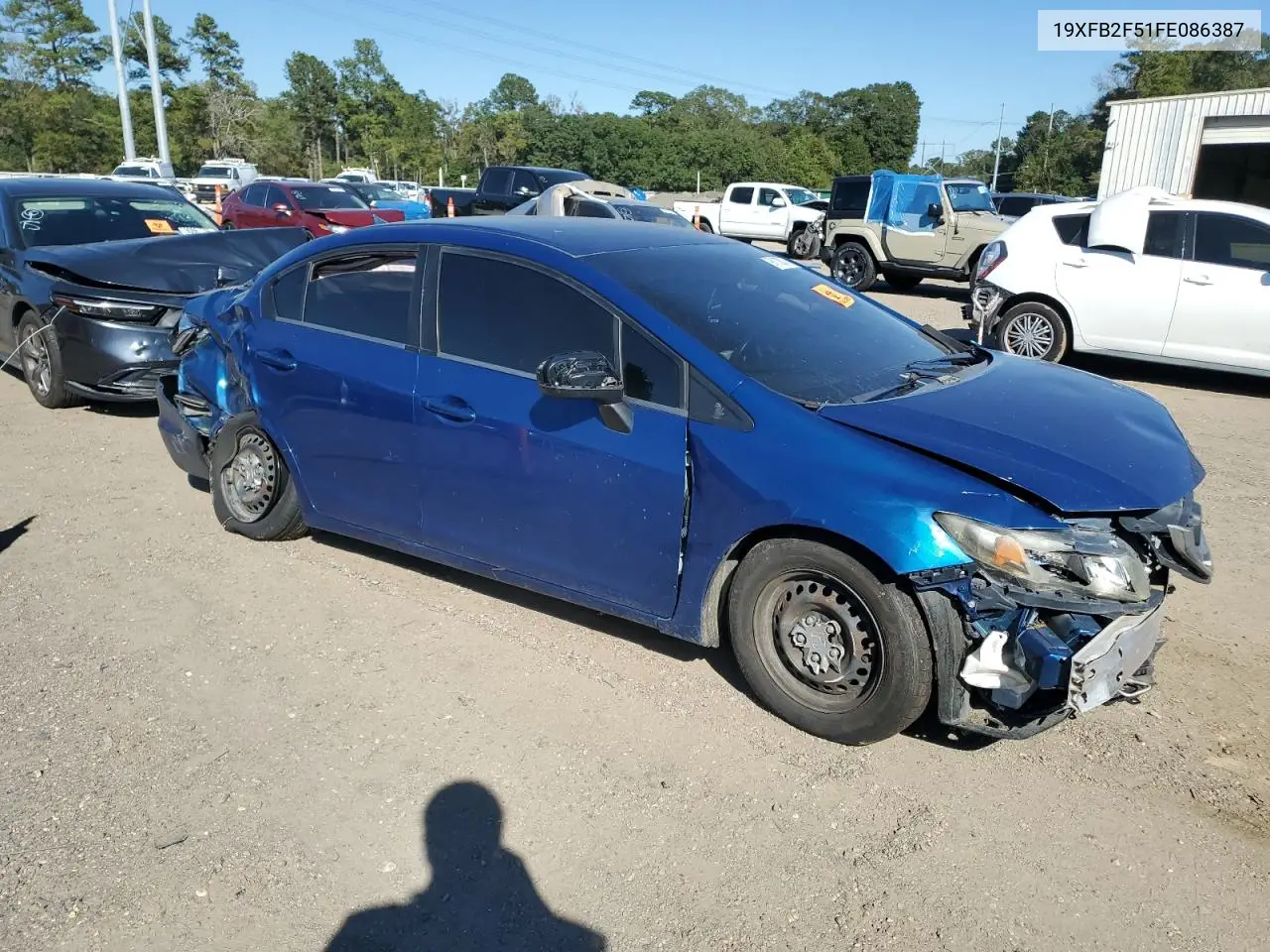 19XFB2F51FE086387 2015 Honda Civic Lx