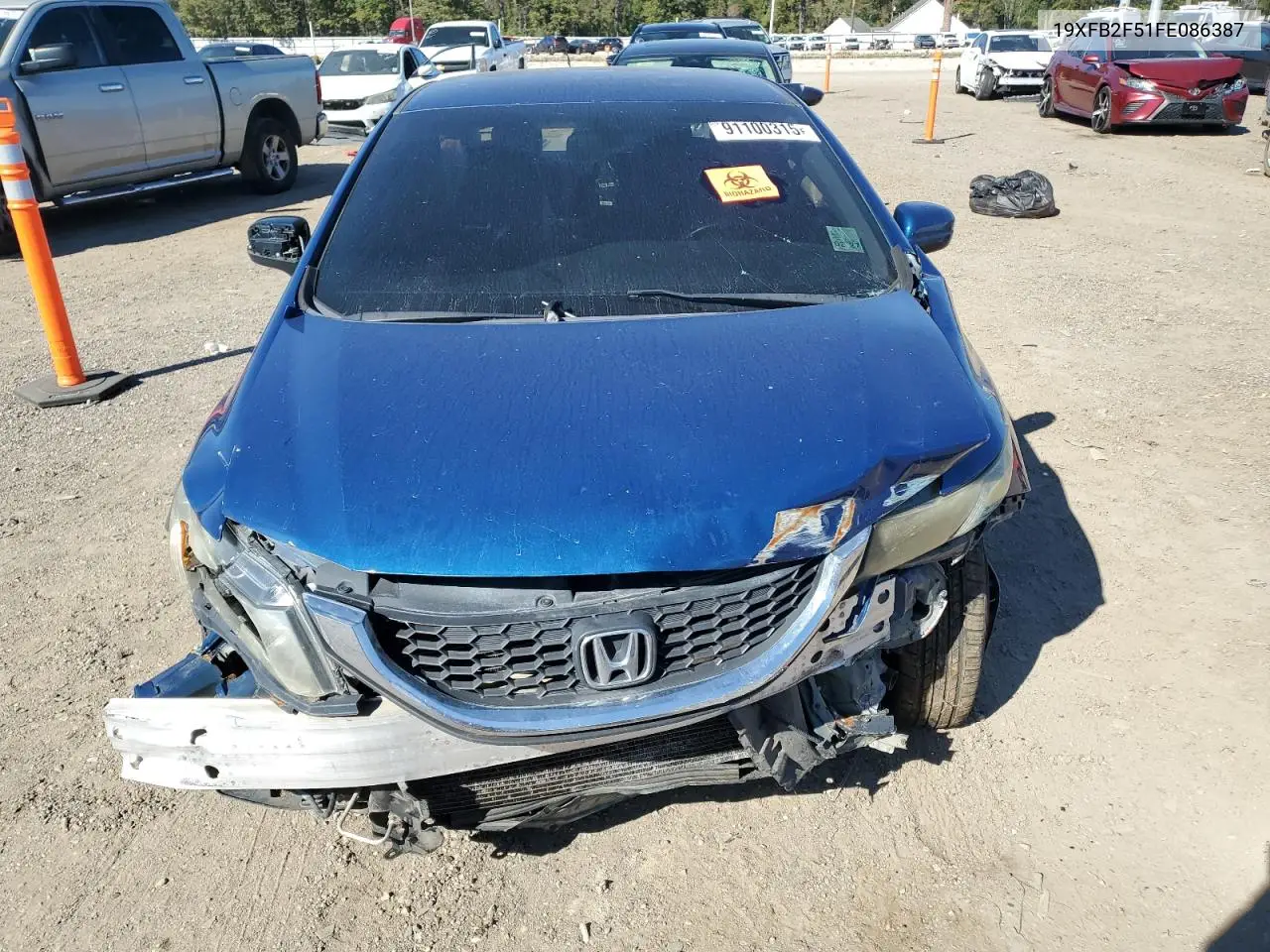 19XFB2F51FE086387 2015 Honda Civic Lx