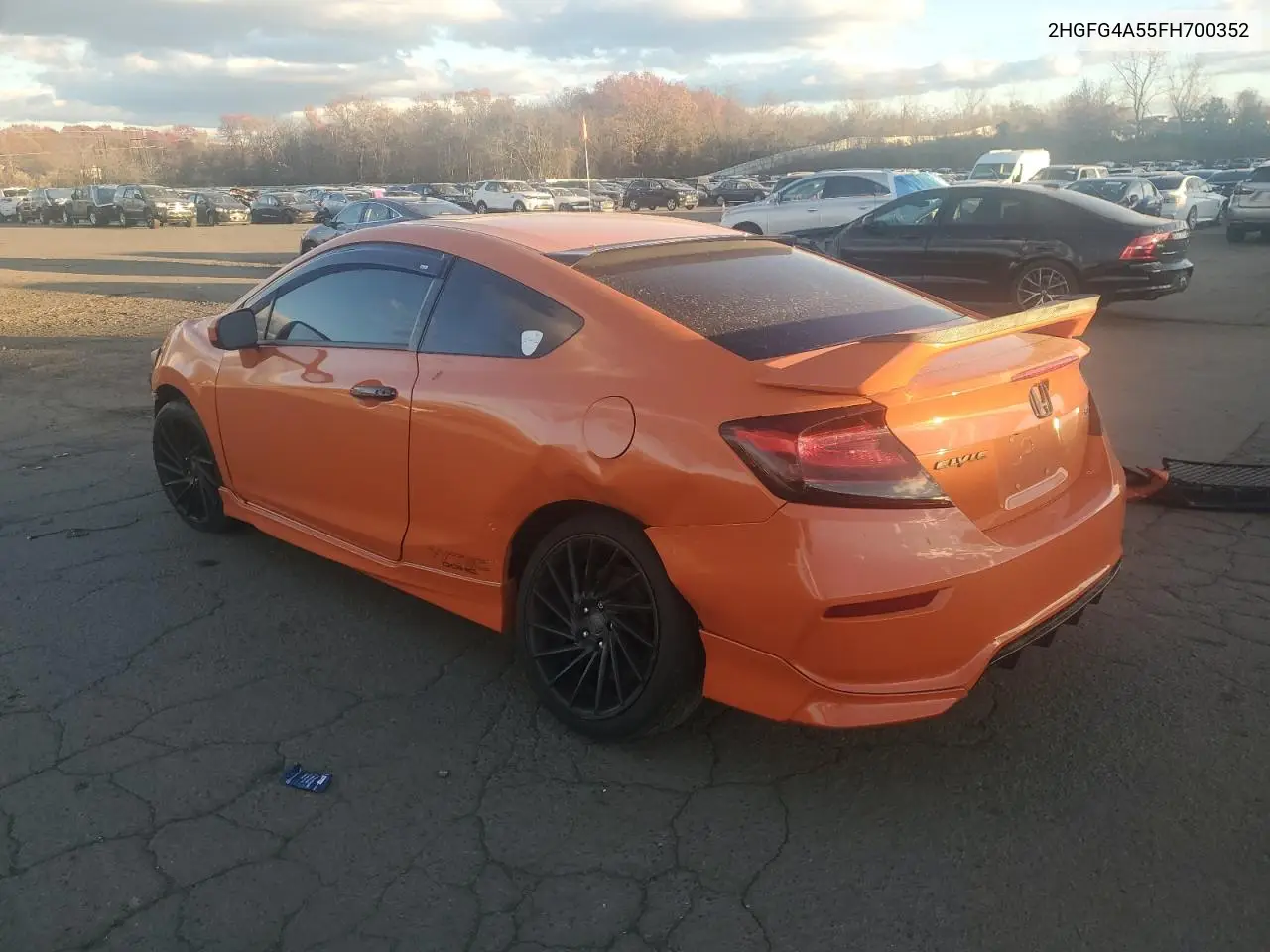 2HGFG4A55FH700352 2015 Honda Civic Si