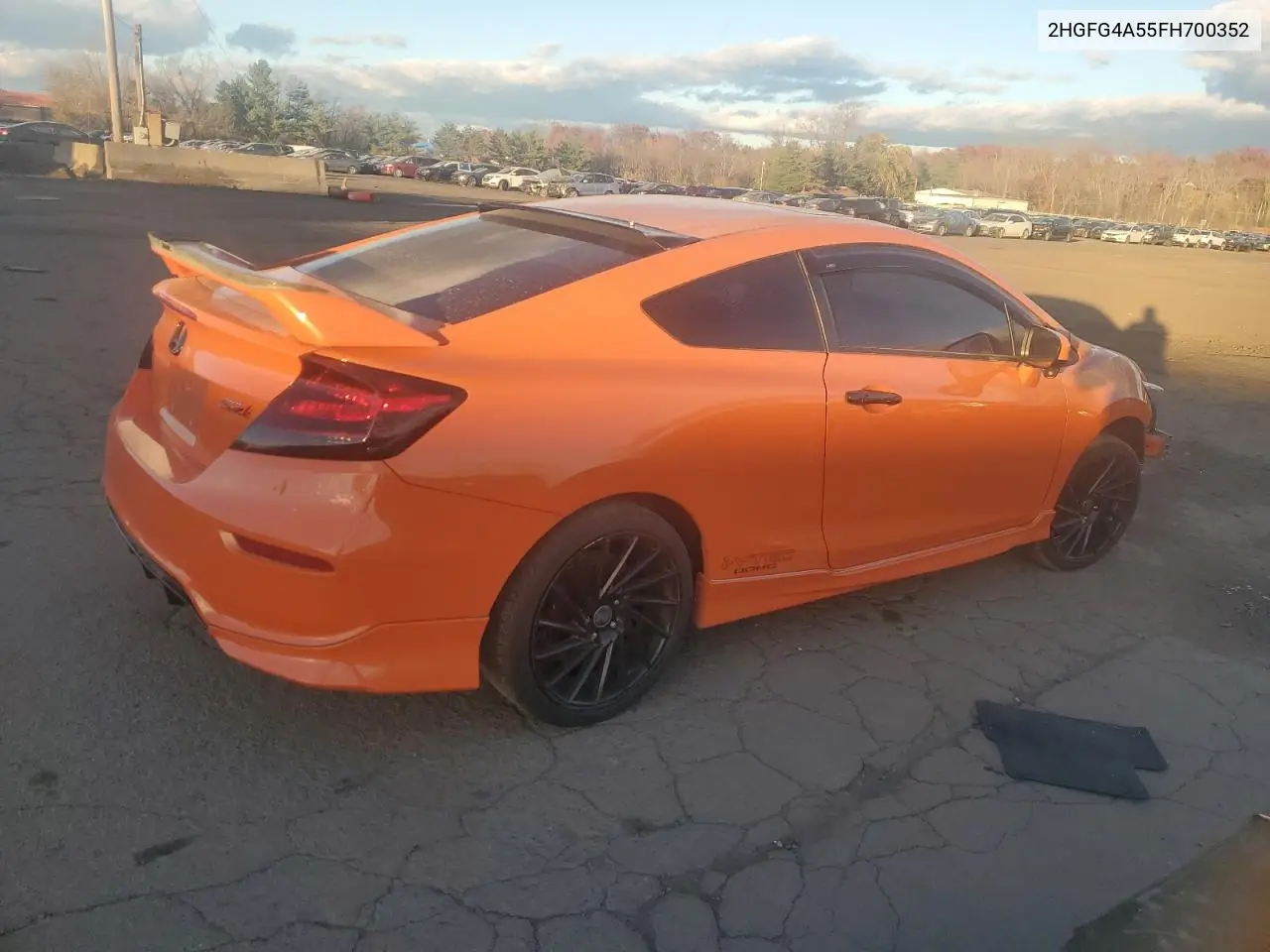 2HGFG4A55FH700352 2015 Honda Civic Si