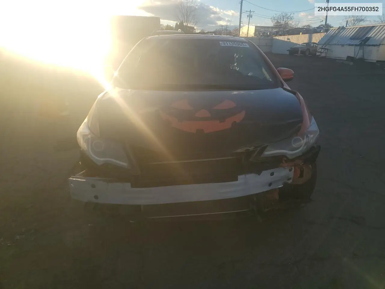 2HGFG4A55FH700352 2015 Honda Civic Si
