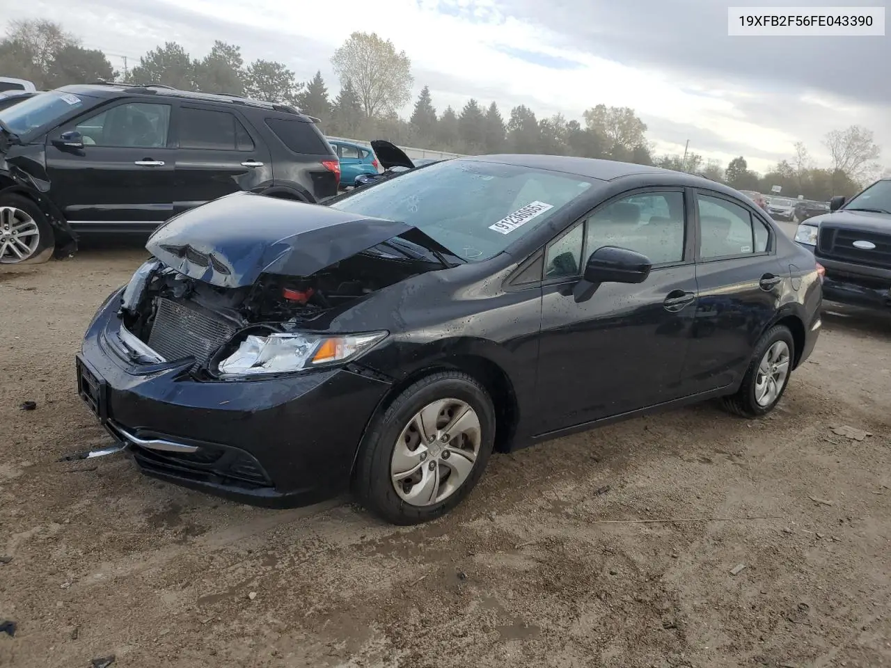 19XFB2F56FE043390 2015 Honda Civic Lx