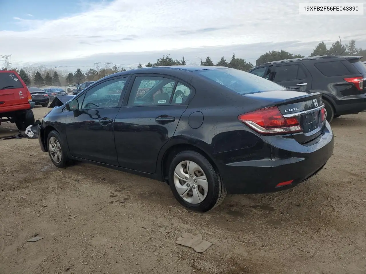 19XFB2F56FE043390 2015 Honda Civic Lx