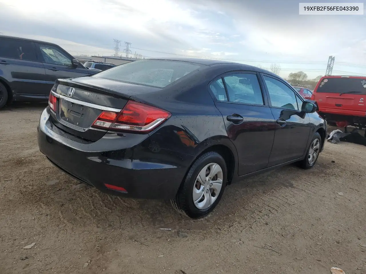 19XFB2F56FE043390 2015 Honda Civic Lx