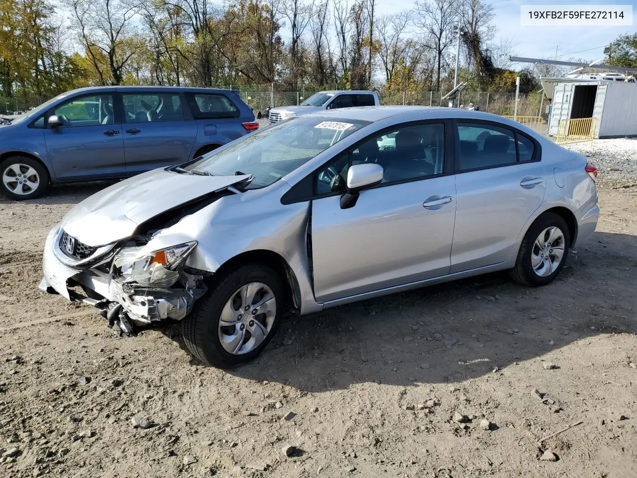 19XFB2F59FE272114 2015 Honda Civic Lx