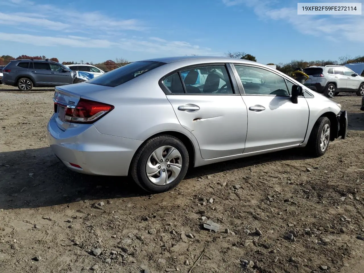 19XFB2F59FE272114 2015 Honda Civic Lx