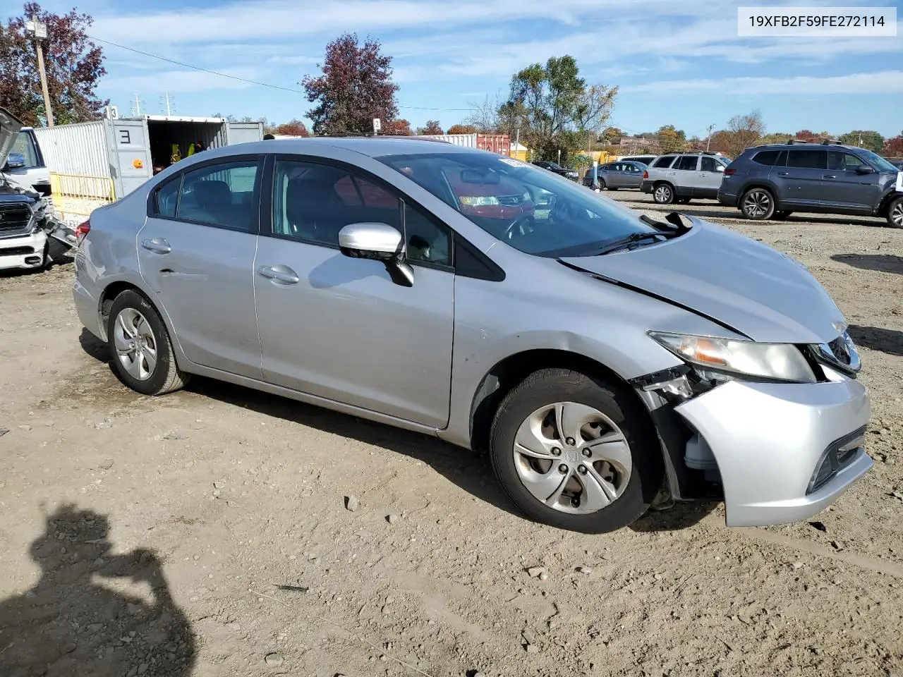 19XFB2F59FE272114 2015 Honda Civic Lx