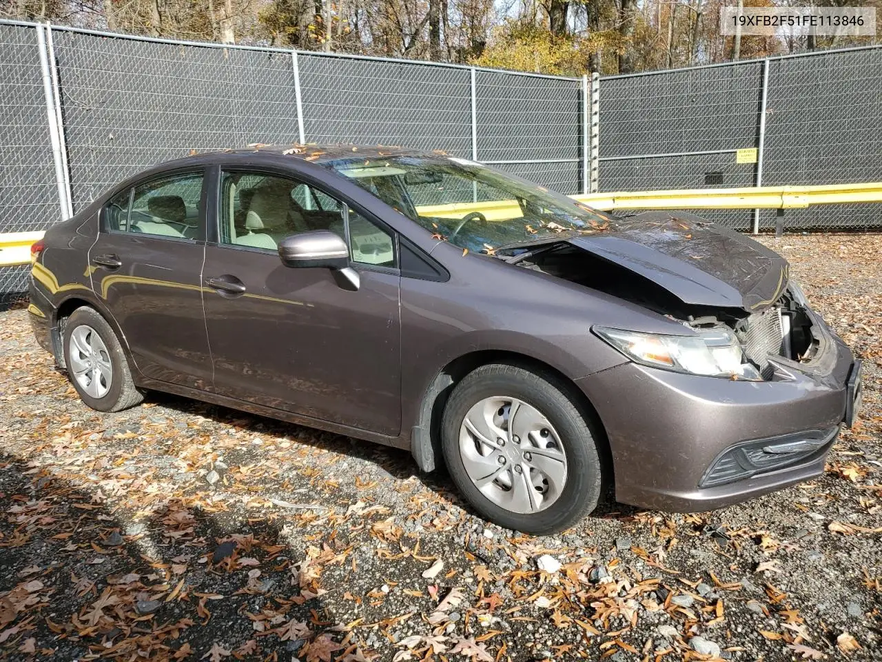 19XFB2F51FE113846 2015 Honda Civic Lx