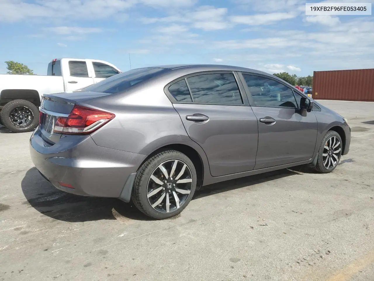 19XFB2F96FE053405 2015 Honda Civic Exl