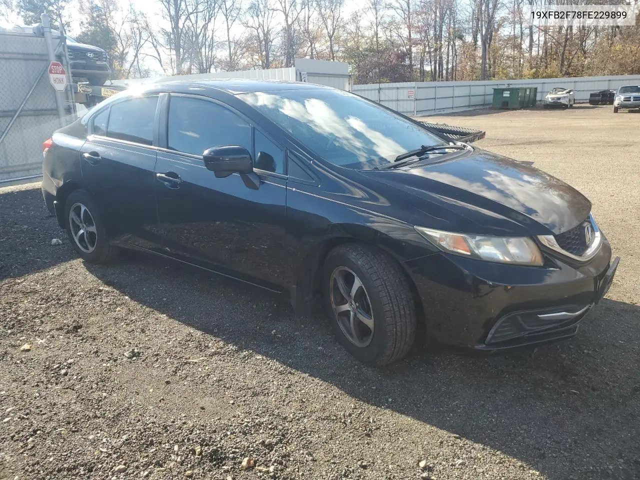 19XFB2F78FE229899 2015 Honda Civic Se