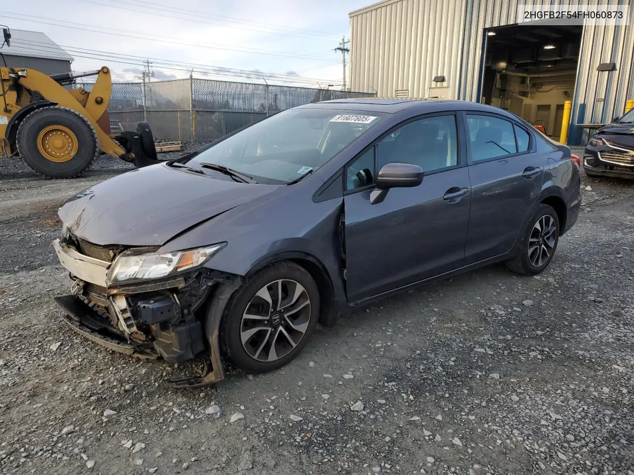 2HGFB2F54FH060873 2015 Honda Civic Lx