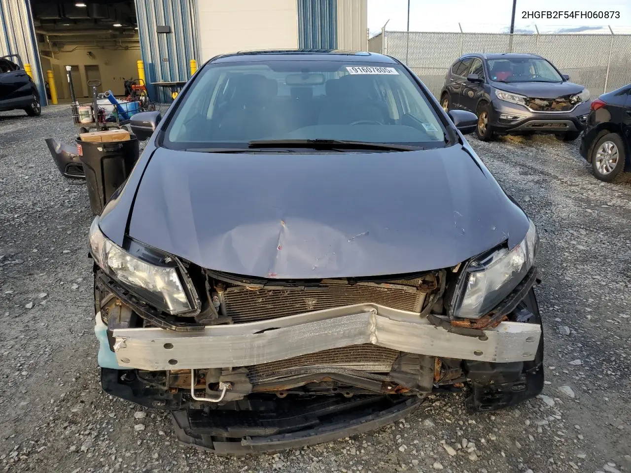 2HGFB2F54FH060873 2015 Honda Civic Lx