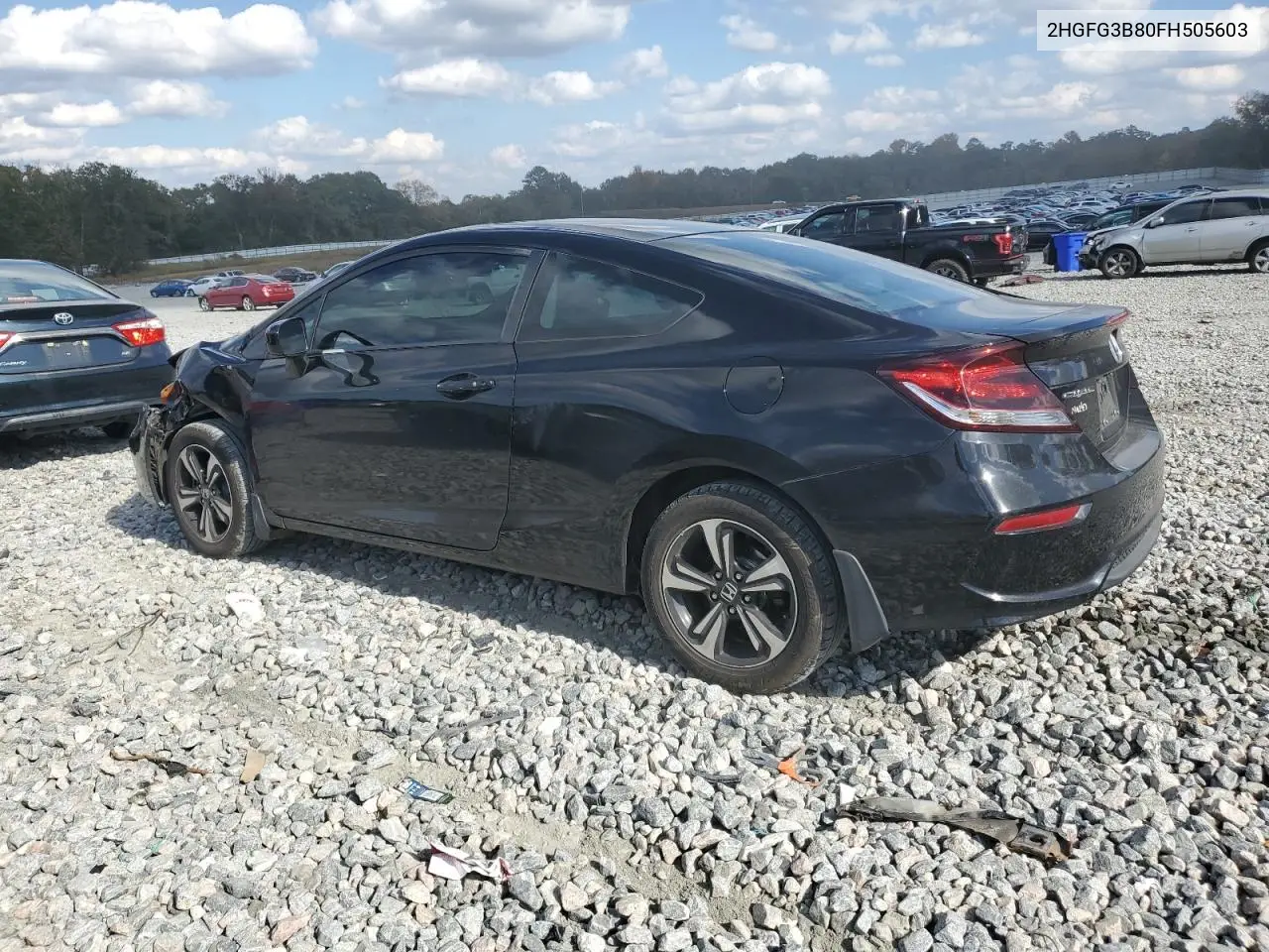 2HGFG3B80FH505603 2015 Honda Civic Ex