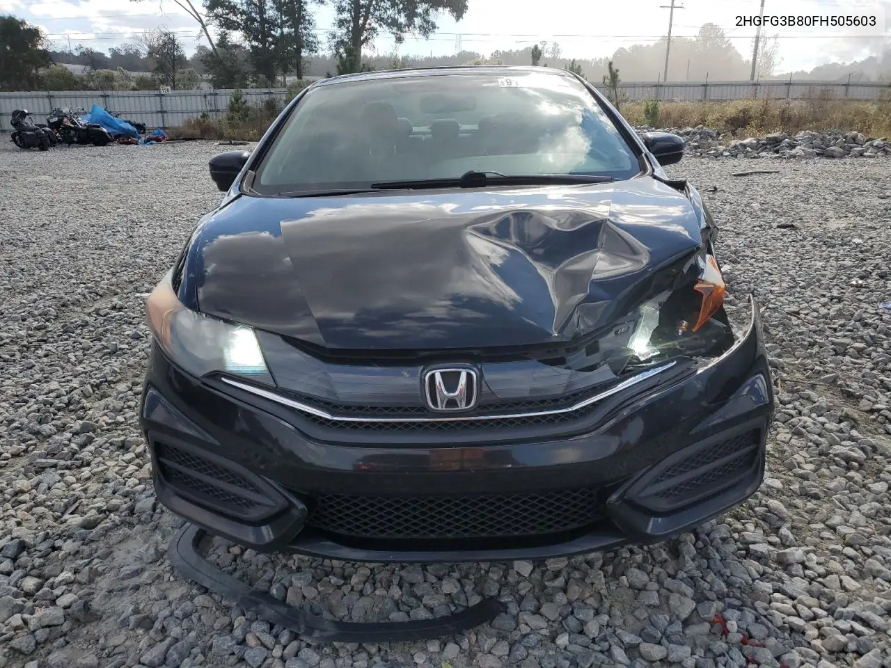 2HGFG3B80FH505603 2015 Honda Civic Ex