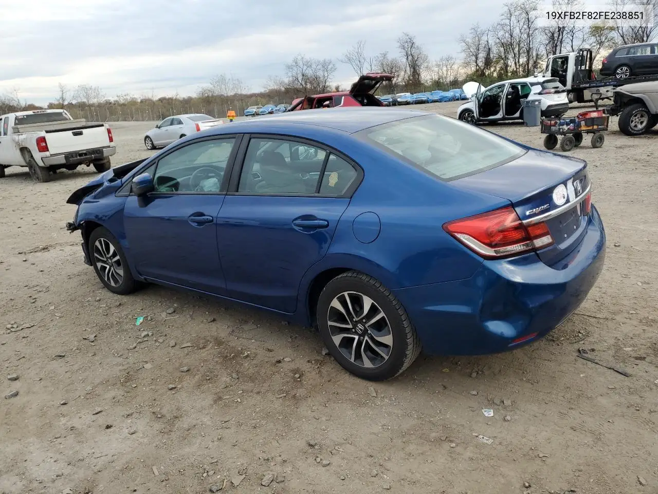 19XFB2F82FE238851 2015 Honda Civic Ex