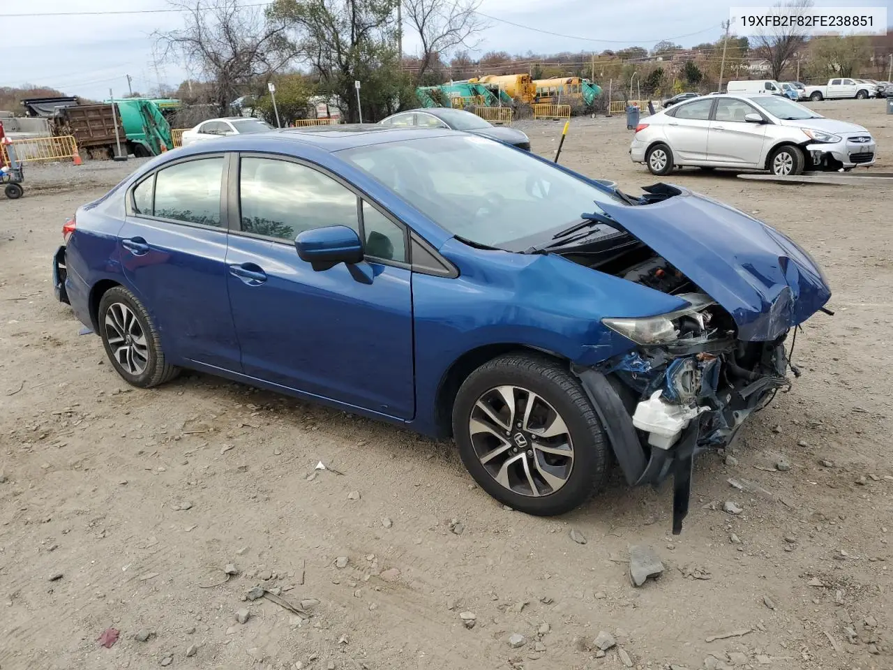 19XFB2F82FE238851 2015 Honda Civic Ex