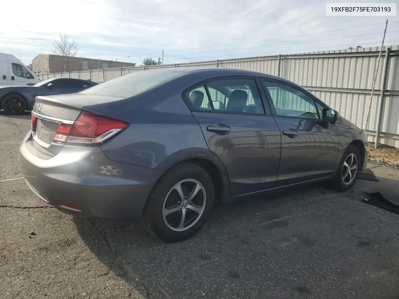 19XFB2F75FE703193 2015 Honda Civic Se