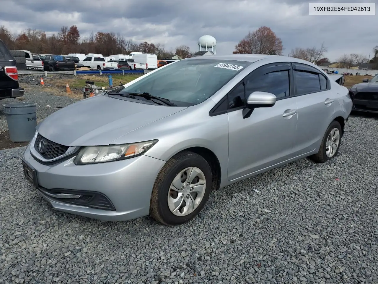 19XFB2E54FE042613 2015 Honda Civic Lx
