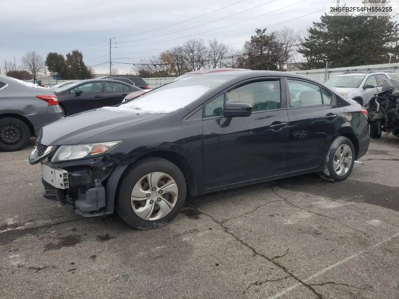 2HGFB2F54FH556255 2015 Honda Civic Lx