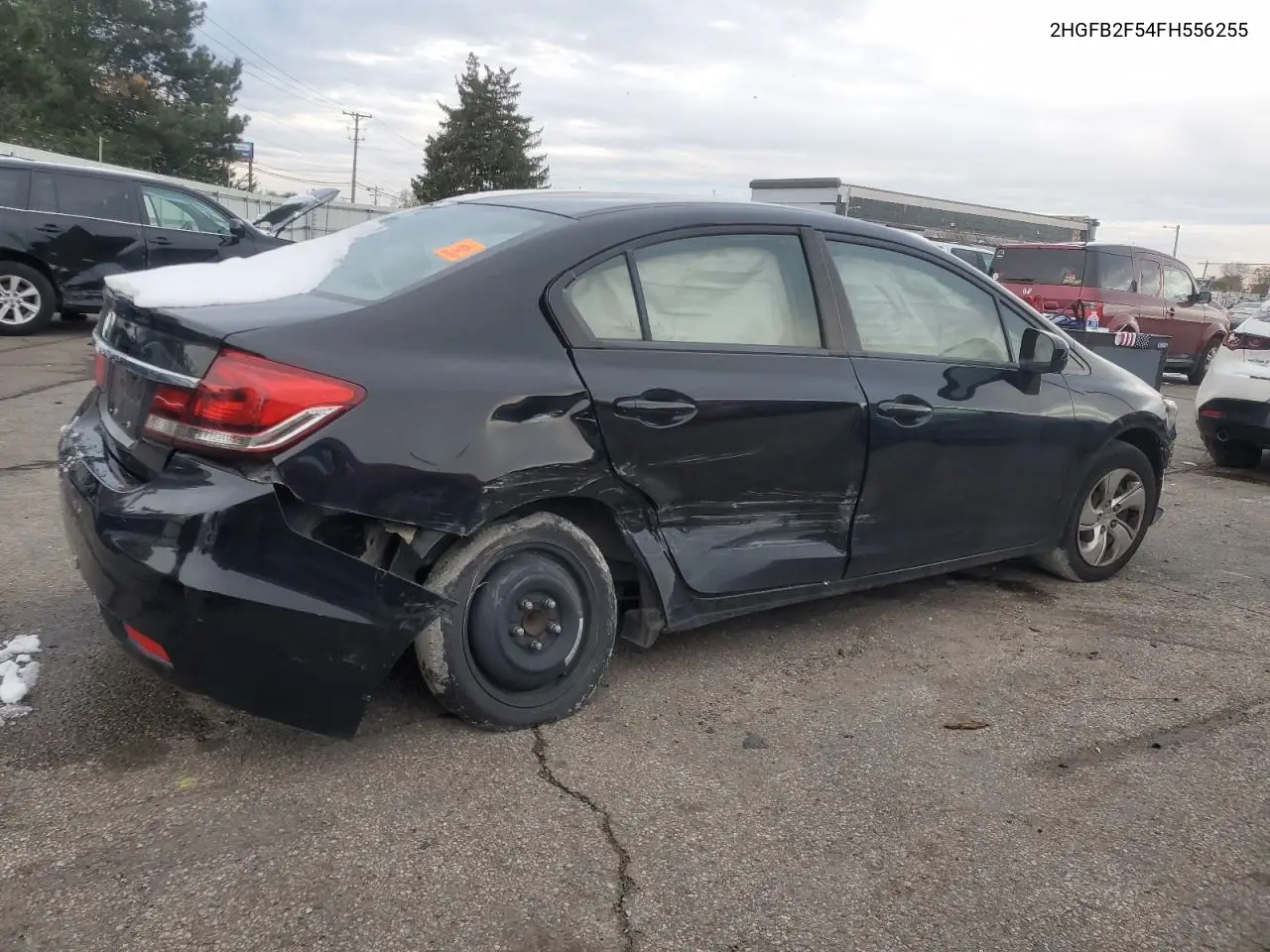 2HGFB2F54FH556255 2015 Honda Civic Lx