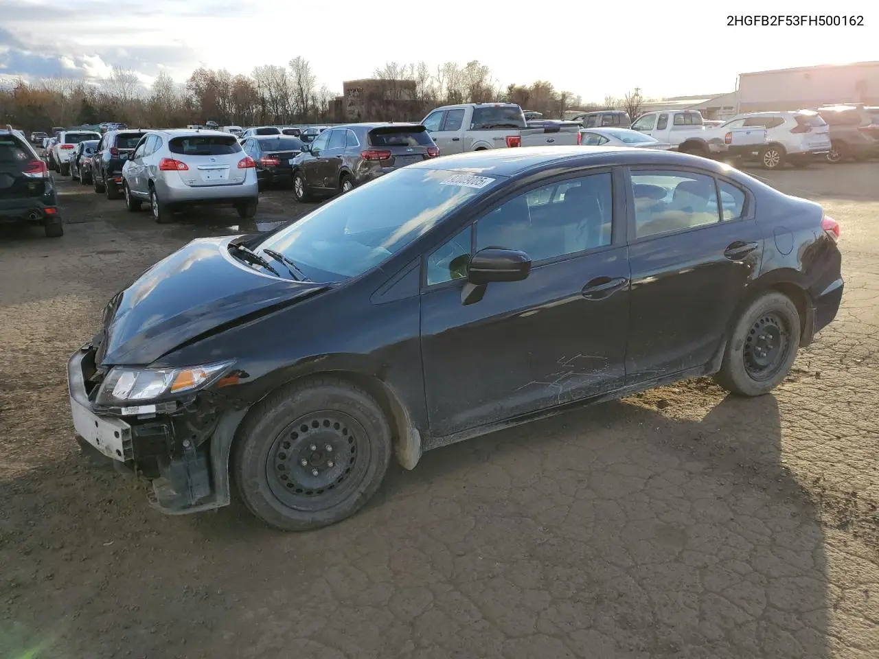 2HGFB2F53FH500162 2015 Honda Civic Lx
