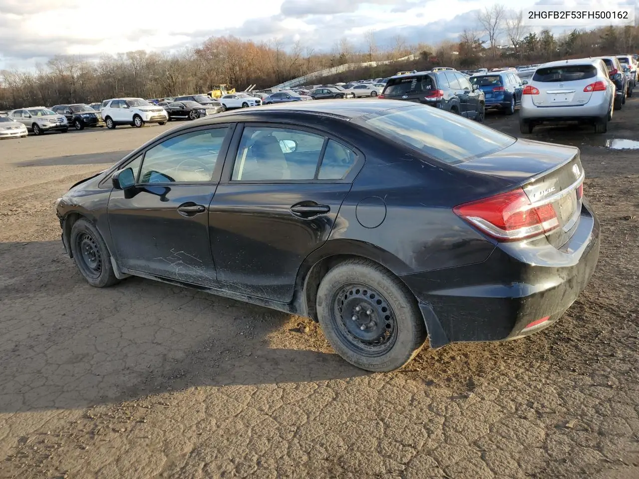 2HGFB2F53FH500162 2015 Honda Civic Lx