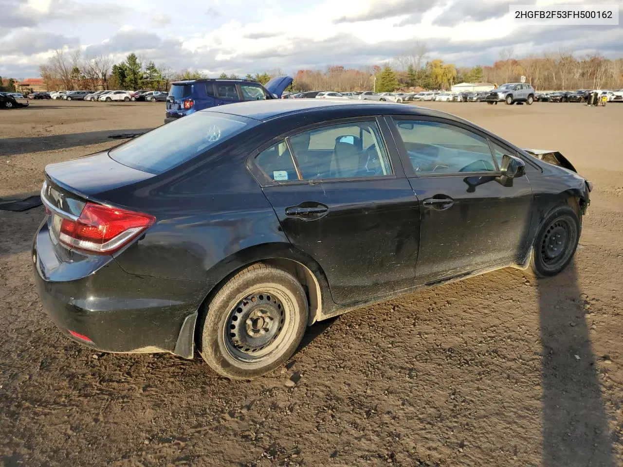 2HGFB2F53FH500162 2015 Honda Civic Lx