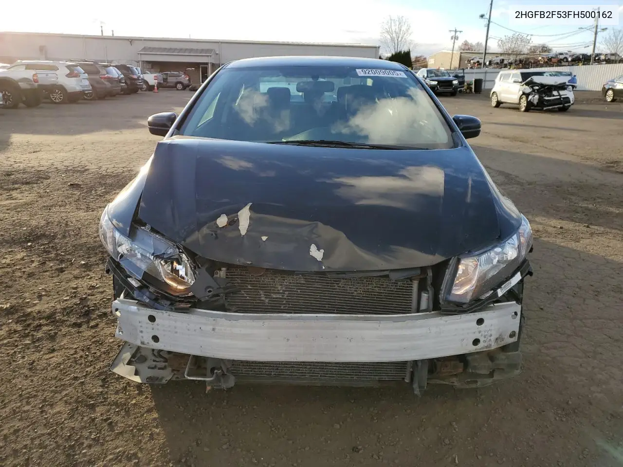 2HGFB2F53FH500162 2015 Honda Civic Lx