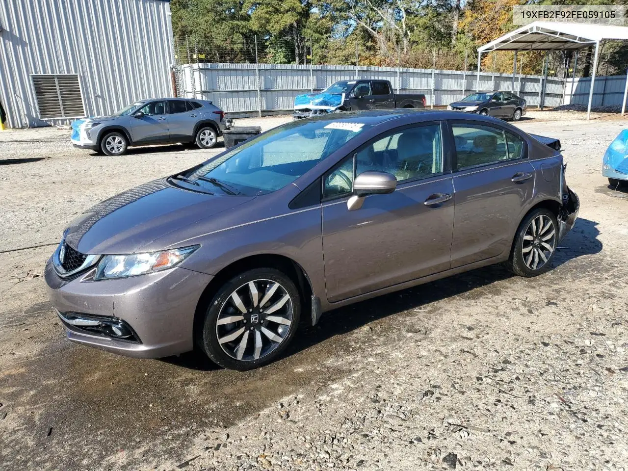 19XFB2F92FE059105 2015 Honda Civic Exl