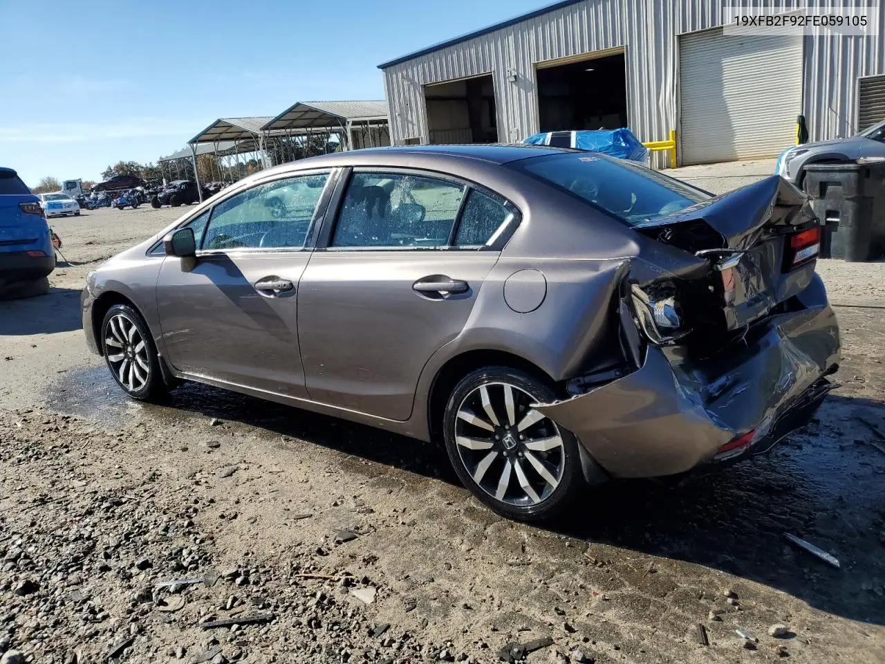 19XFB2F92FE059105 2015 Honda Civic Exl