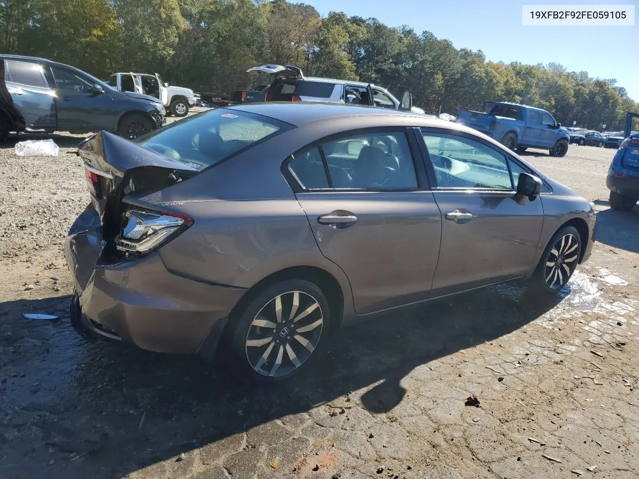 19XFB2F92FE059105 2015 Honda Civic Exl