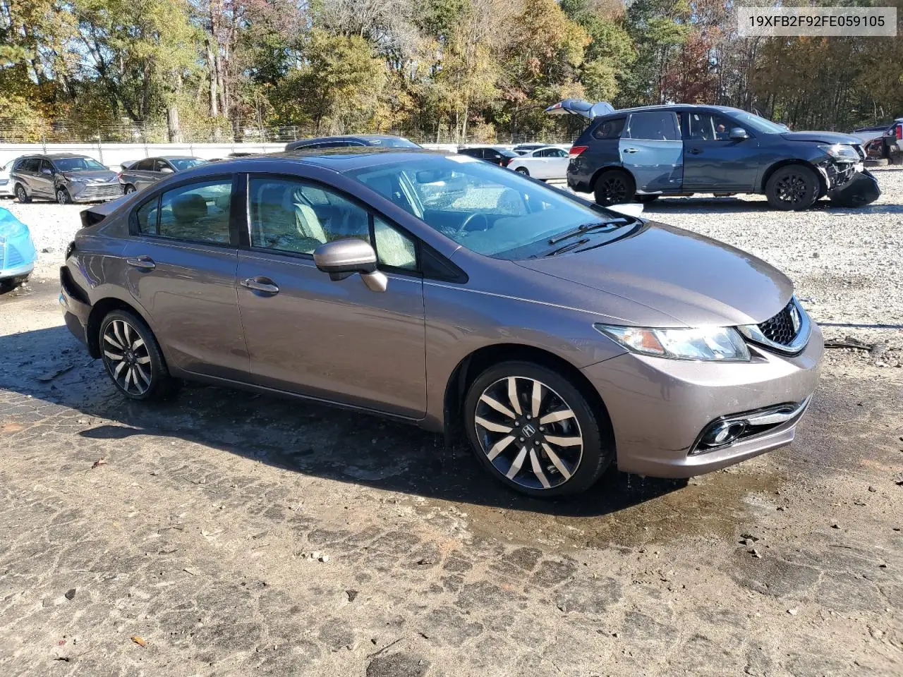 19XFB2F92FE059105 2015 Honda Civic Exl