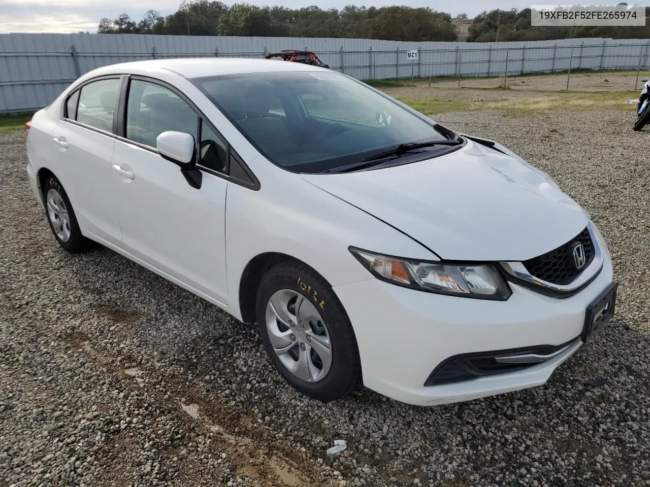 19XFB2F52FE265974 2015 Honda Civic Lx