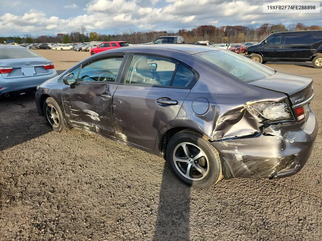 19XFB2F74FE288898 2015 Honda Civic Se